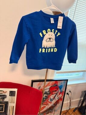 Carter's Royal Blue 'Frosty Friend' Seal Sweatshirt
